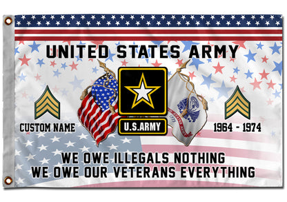 U.S. Army - Flying Flag