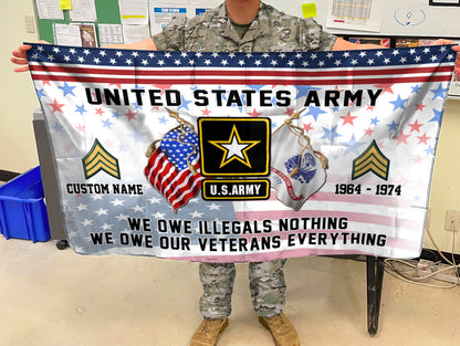 U.S. Army - Flying Flag