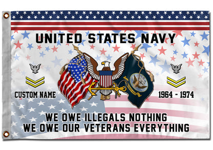 U.S. Navy - Flying Flag