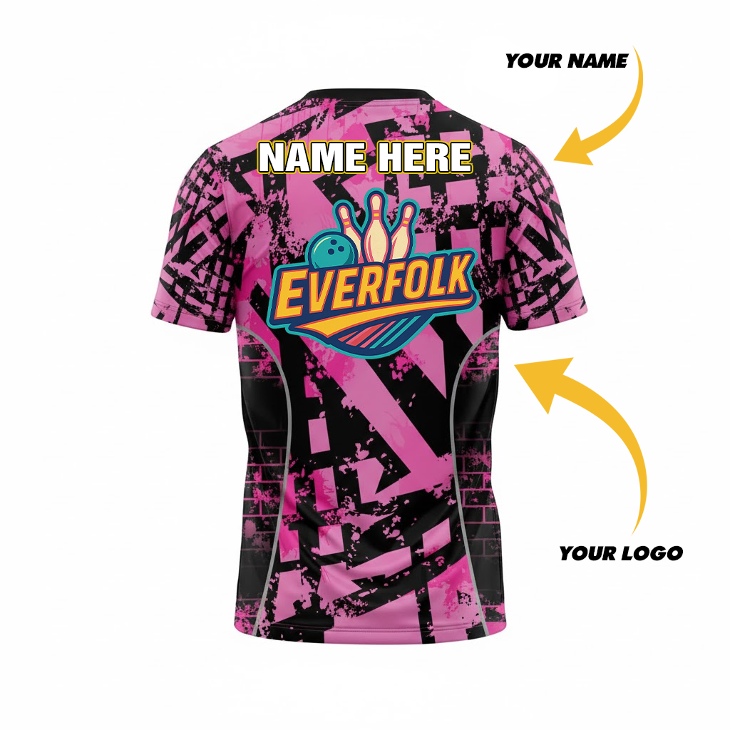 Custom Logo And Name Breast Cancer Jersey