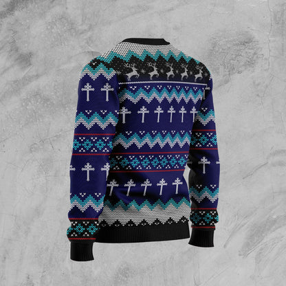 Jesus Is My Savior Ugly Christmas Sweater