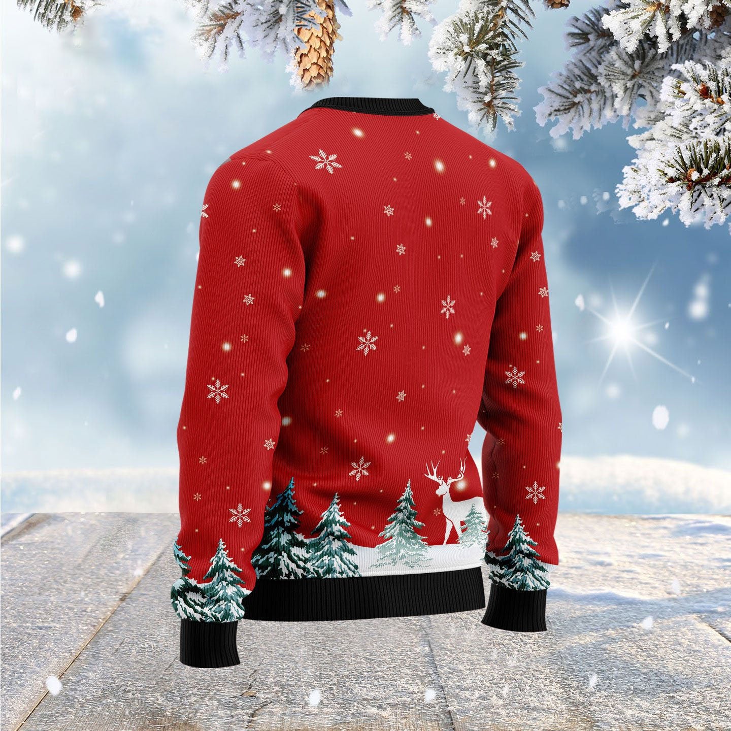 Sugar Skull Nurse Ugly Christmas Sweater