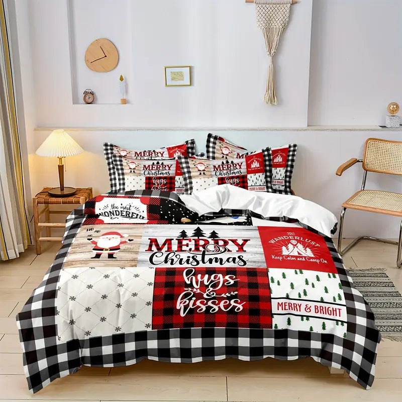 [Christmas Bedding Set] Contemporary Christmas Bedding Set