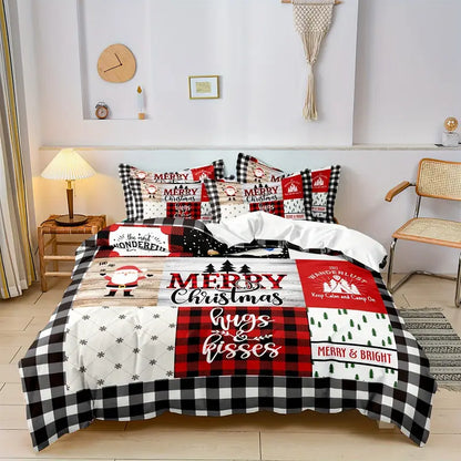 [Christmas Bedding Set] Contemporary Christmas Bedding Set