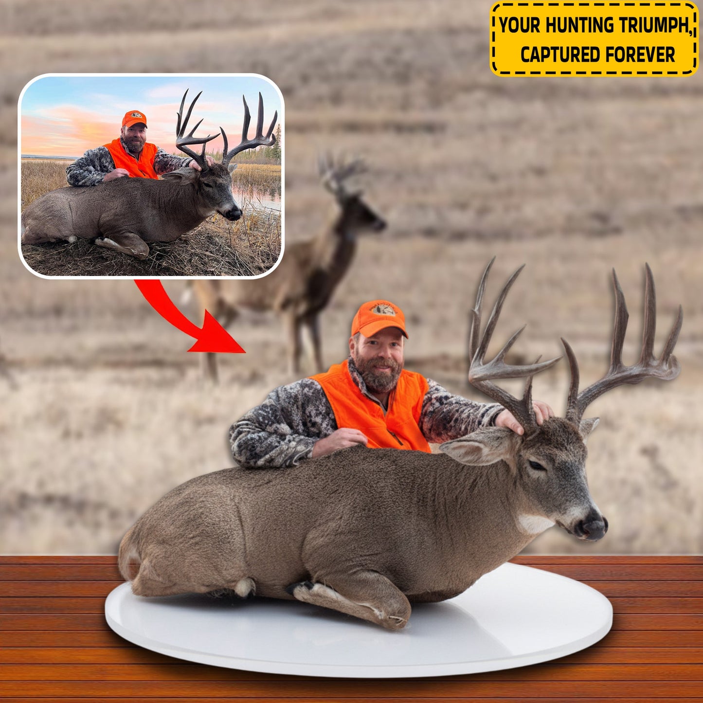 Hunter’s Memory – Personalized Country Acrylic Plaque