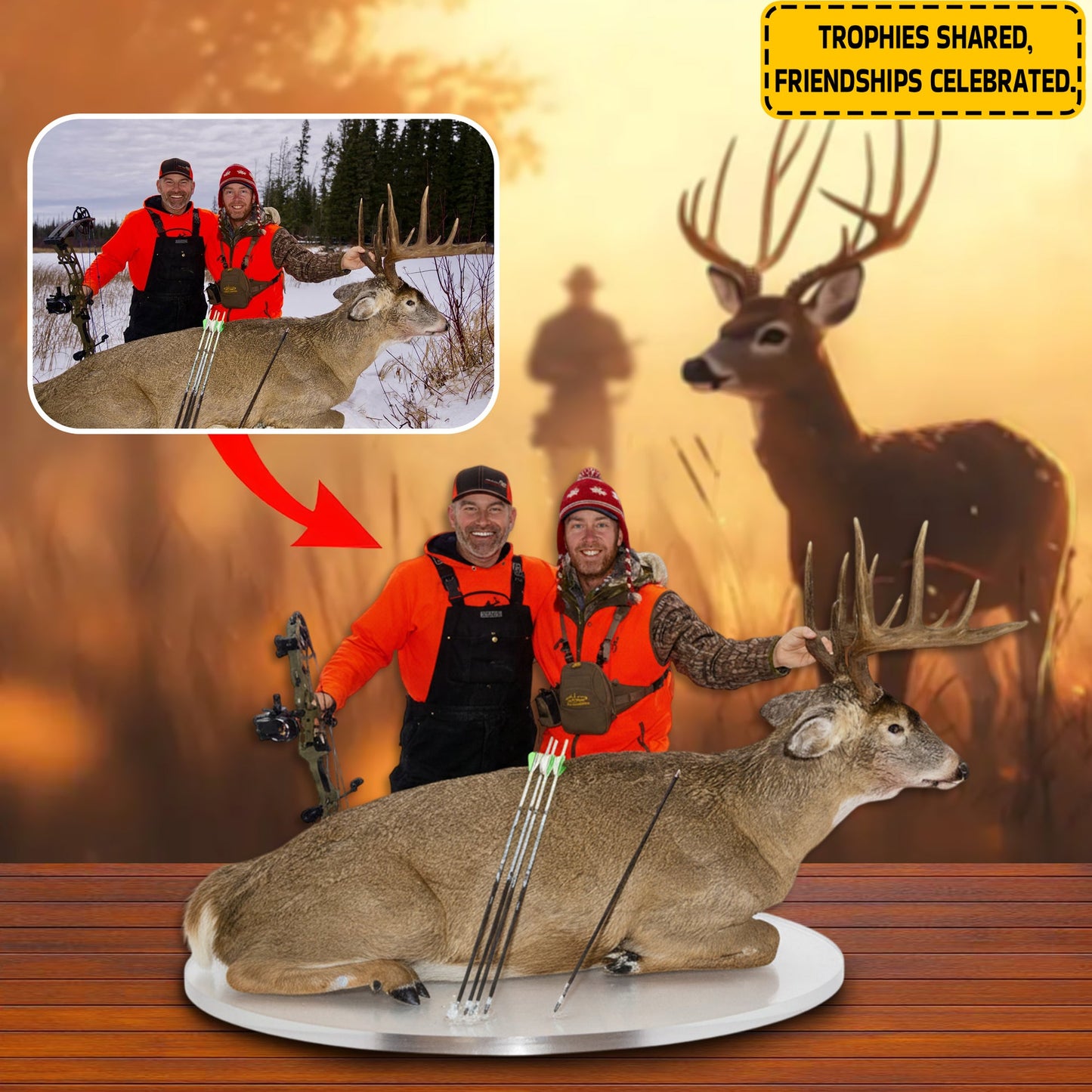 Hunter’s Memory – Personalized Country Acrylic Plaque