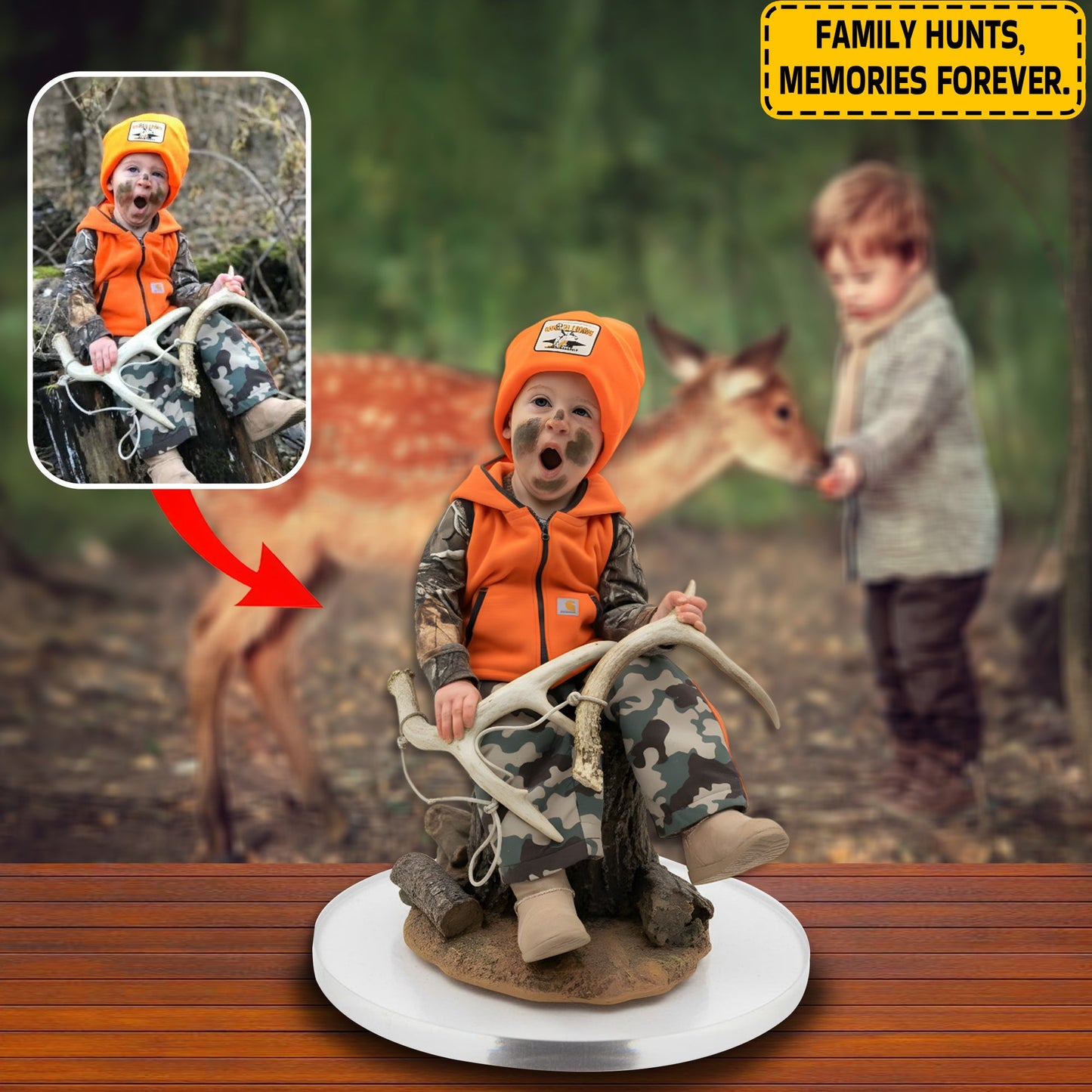 Hunter’s Memory – Personalized Country Acrylic Plaque