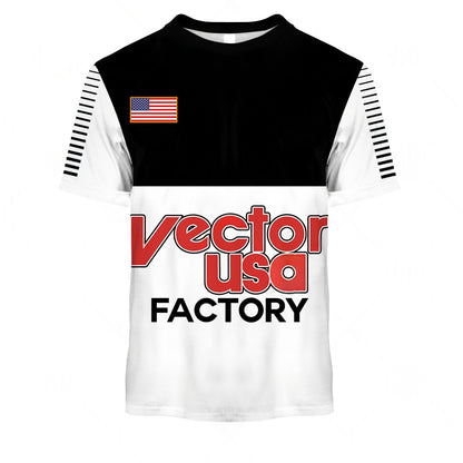 Personalize BMX Vector USA Racing Team Classic Vintage Retro White Jersey