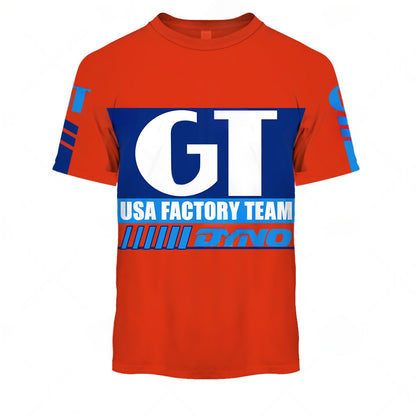 Personalize BMX GT USA Factory Team Vintage Retro Red Jersey