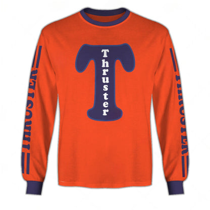 Personalize BMX Thruster Racing Old School Classic Vintage Retro Red