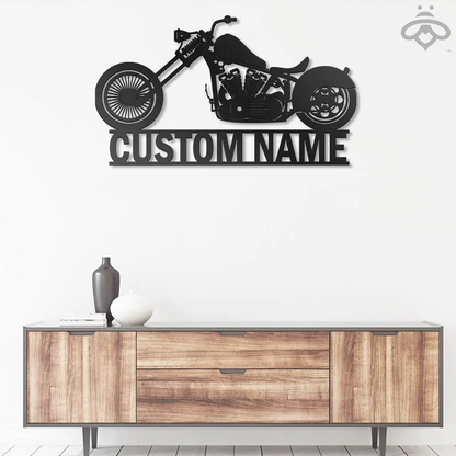 Custom Sportster Choppers Motorcycle Metal Sign-Fathers Day Gift-Personalized Metal Art