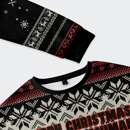 Santa’s Mugshot Christmas Ugly Sweatshirt