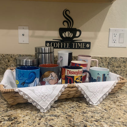 Personalized metal coffee sign