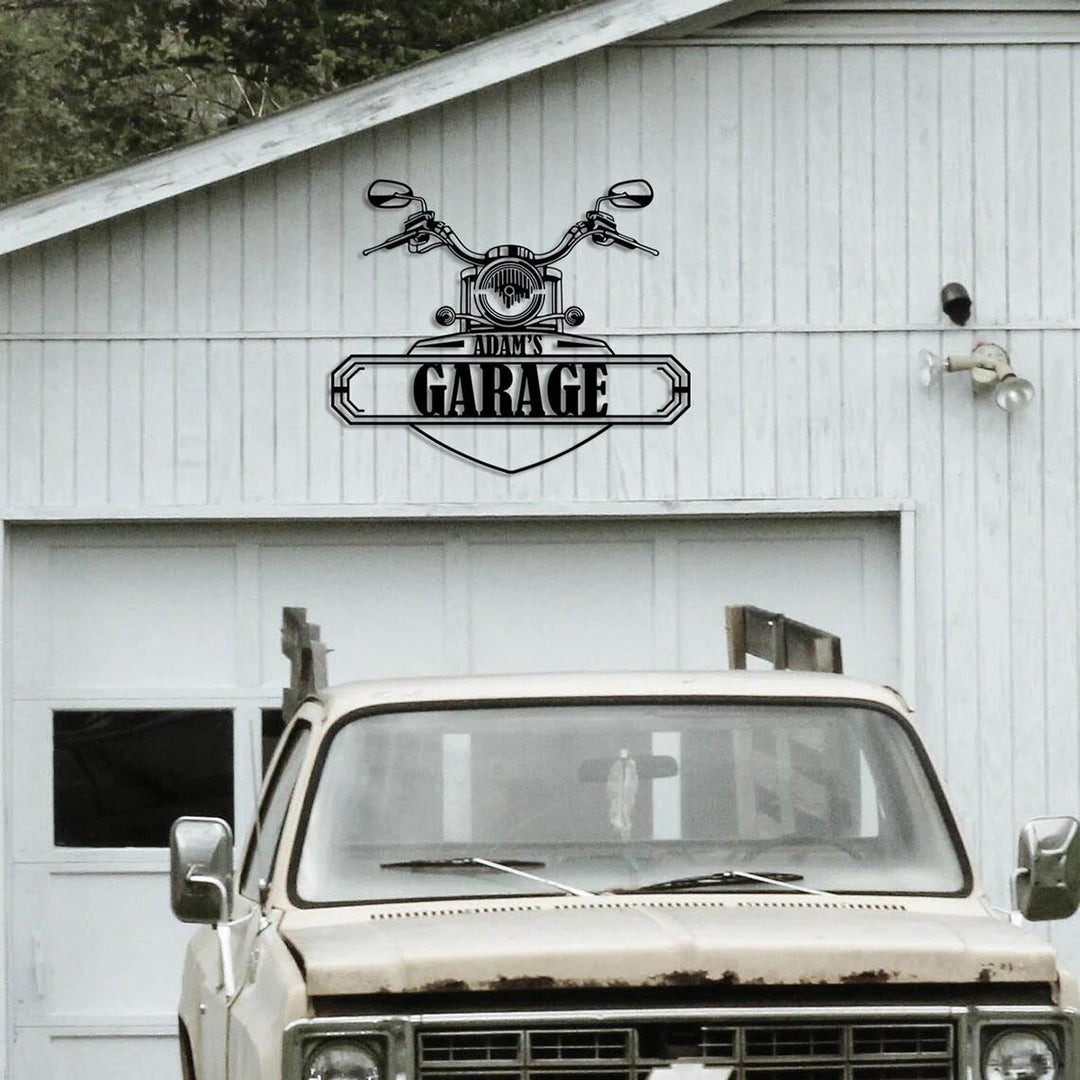 Personalized Garage Sign
