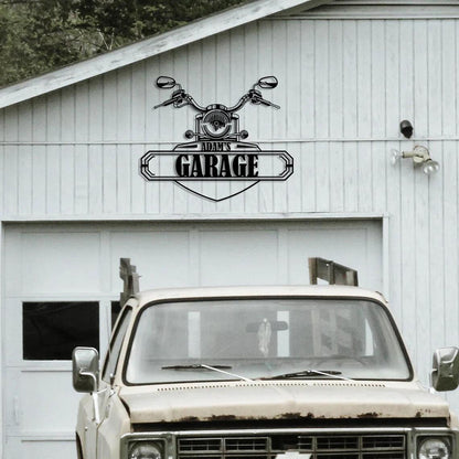 Personalized Garage Sign