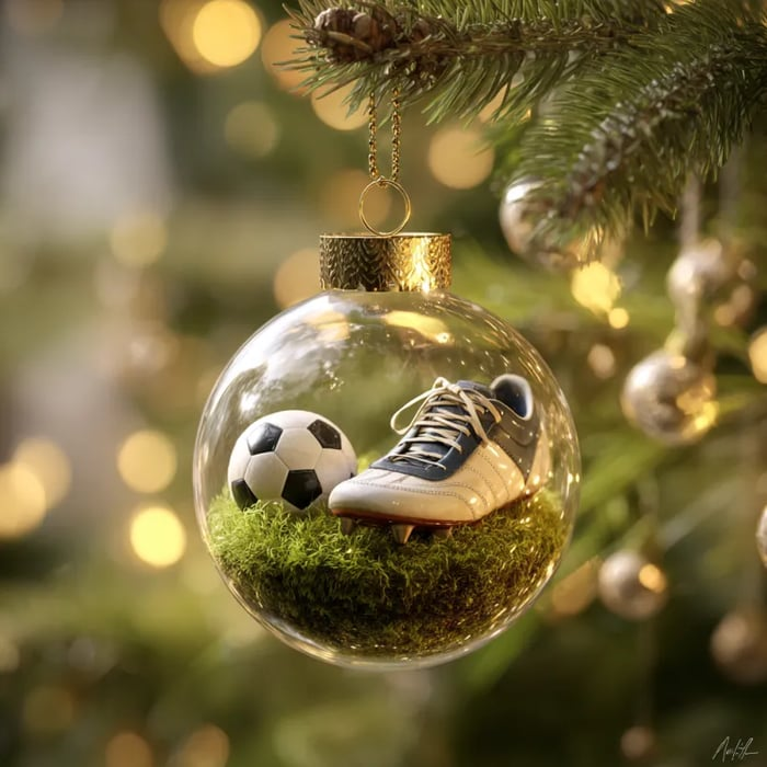 Football Holiday Ornament