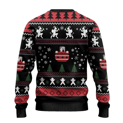 Merry Krampus Ugly Christmas Sweater Christmas Gifts - Wonder Print Shop