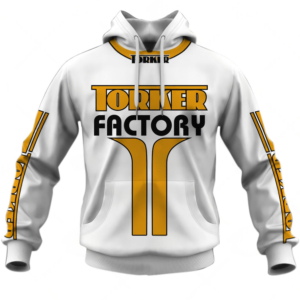 Personalize BMX Torker Racing Team Classic Vintage Retro White Jersey