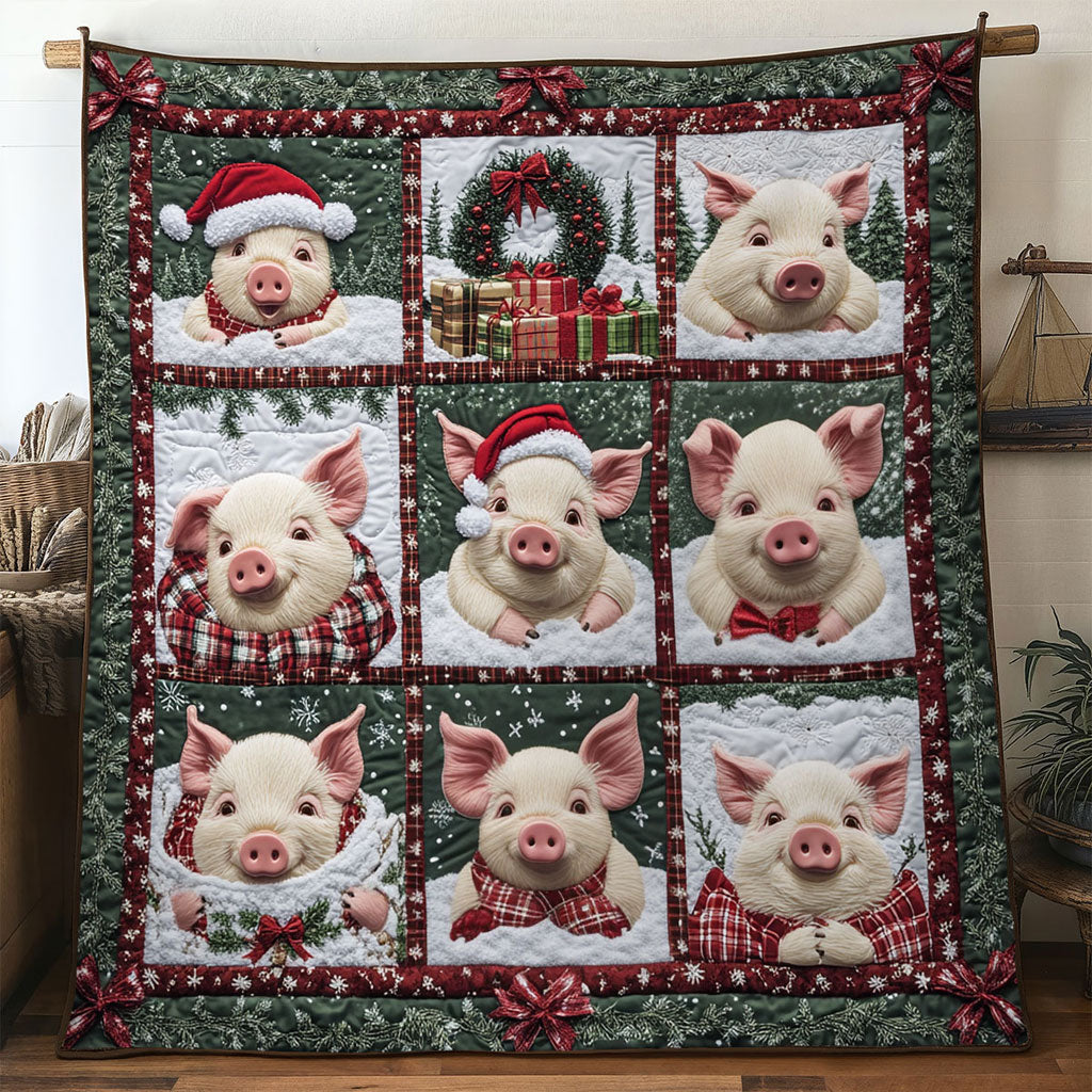 North Star Pig Quilt