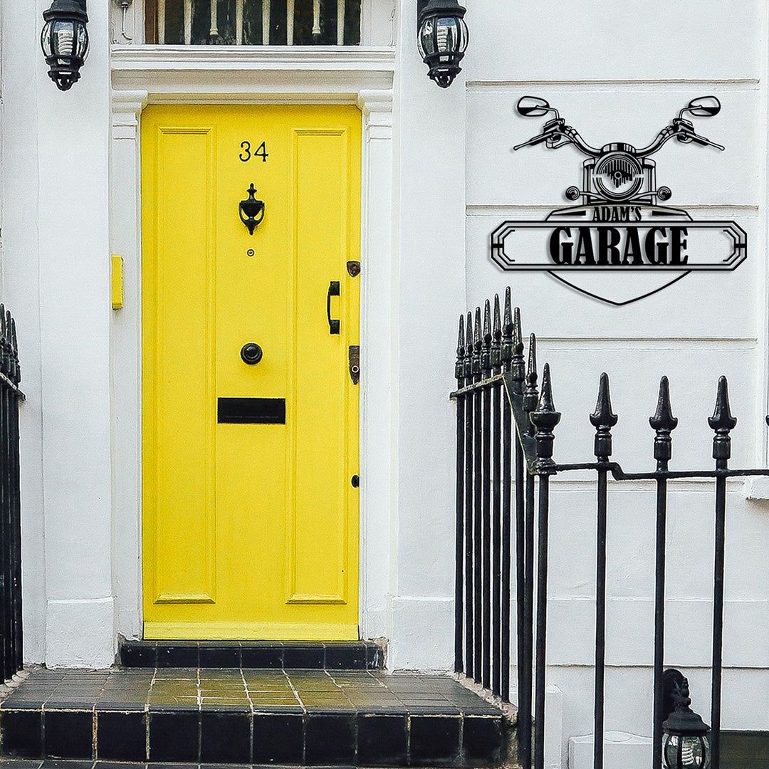 Personalized Garage Sign