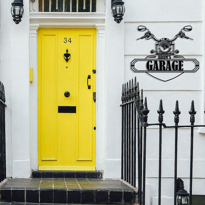 Personalized Garage Sign