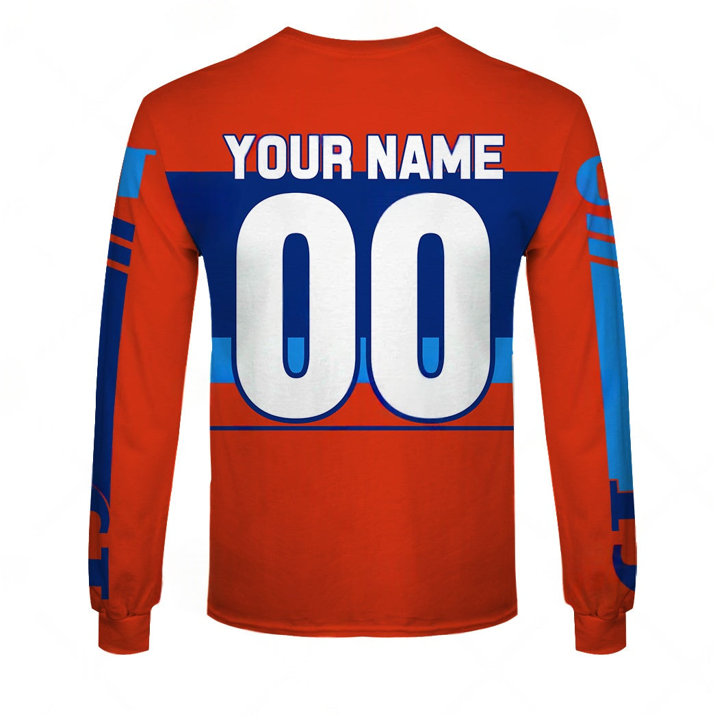 Personalize BMX GT USA Factory Team Vintage Retro Red Jersey