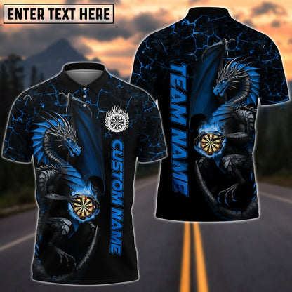 Darts Big Dragon Personalized Name, Team Name Shirt