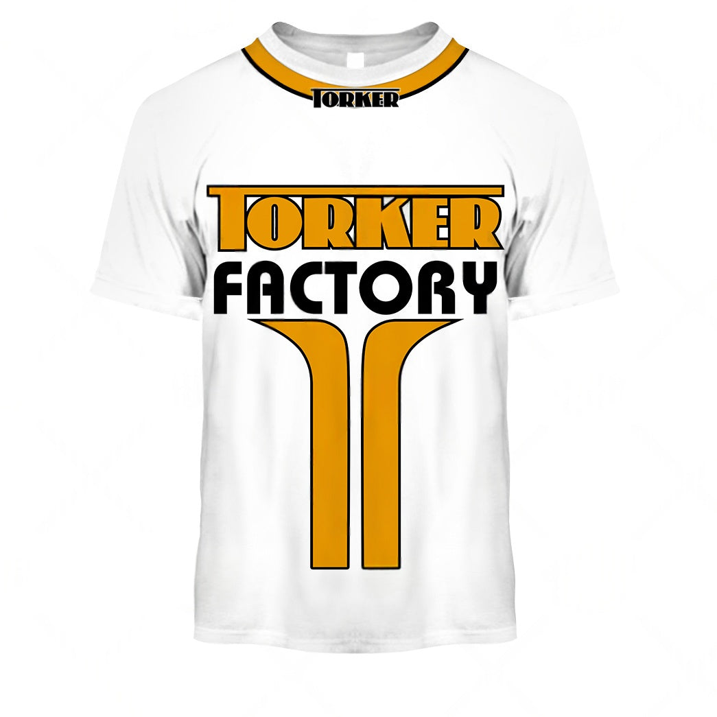 Personalize BMX Torker Racing Team Classic Vintage Retro White Jersey