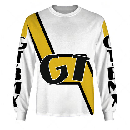 Personalize BMX GT USA Facatory Racing Team Vintage Retro White Jersey