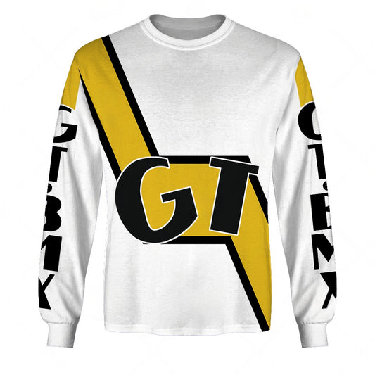 Personalize BMX GT USA Facatory Racing Team Vintage Retro White Jersey