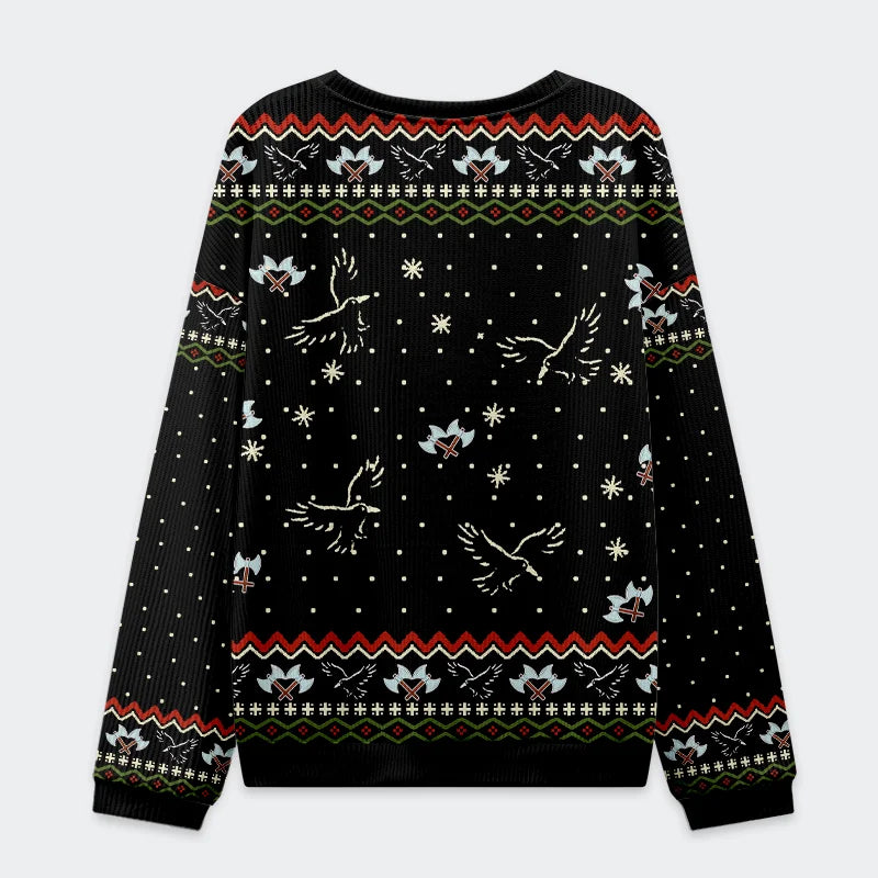 Vikings Celebrate Christmas Ugly Sweatshirt