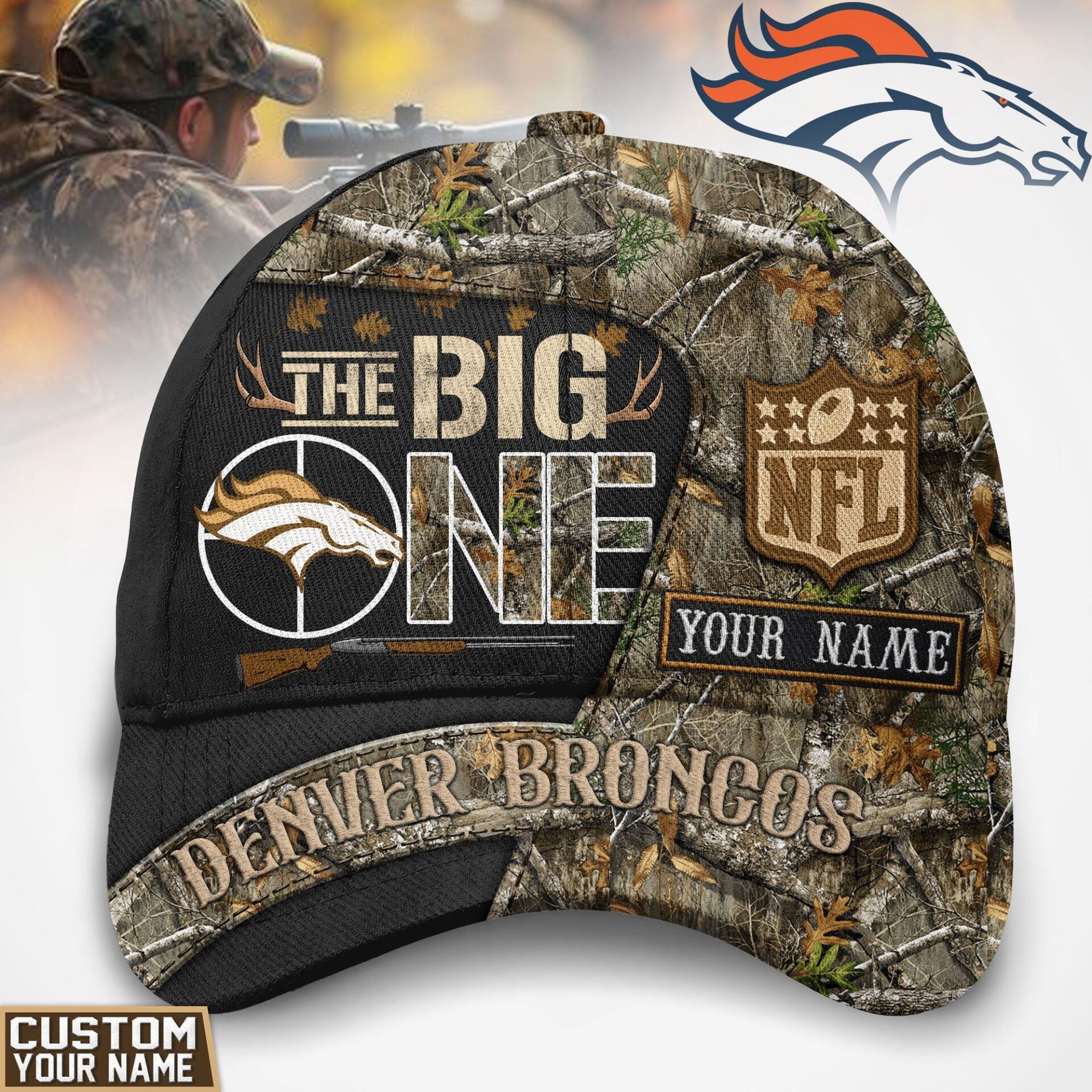 Denver Broncos | Premium NFL The Big One Hunting Classic Cap