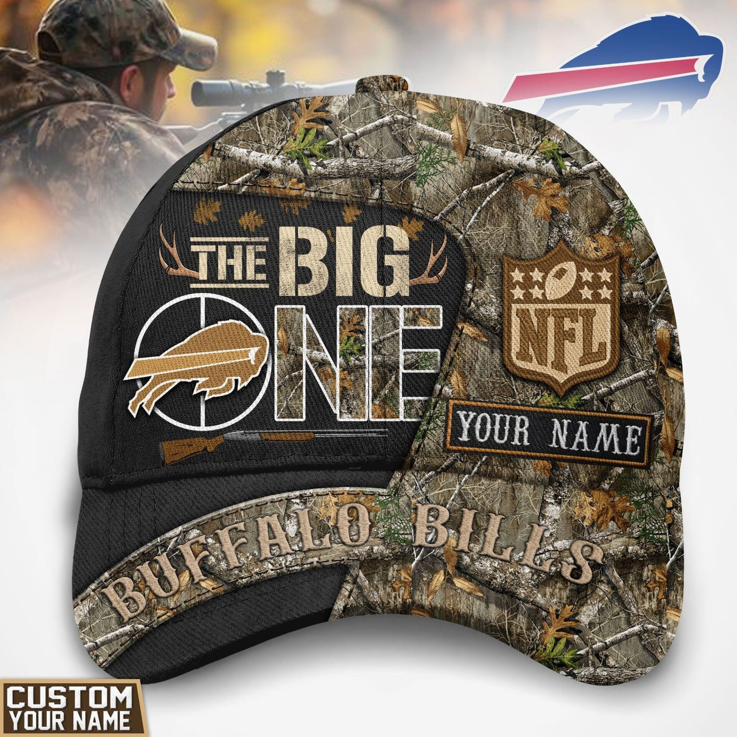 Buffalo Bills | Premium NFL The Big One Hunting Classic Cap