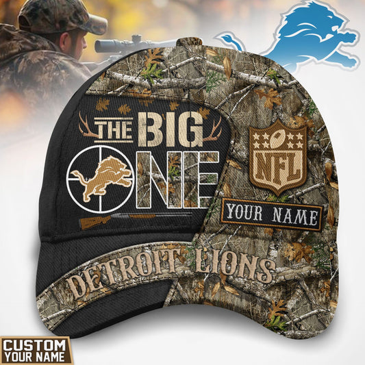 Detroit Lions | Premium NFL The Big One Hunting Classic Cap