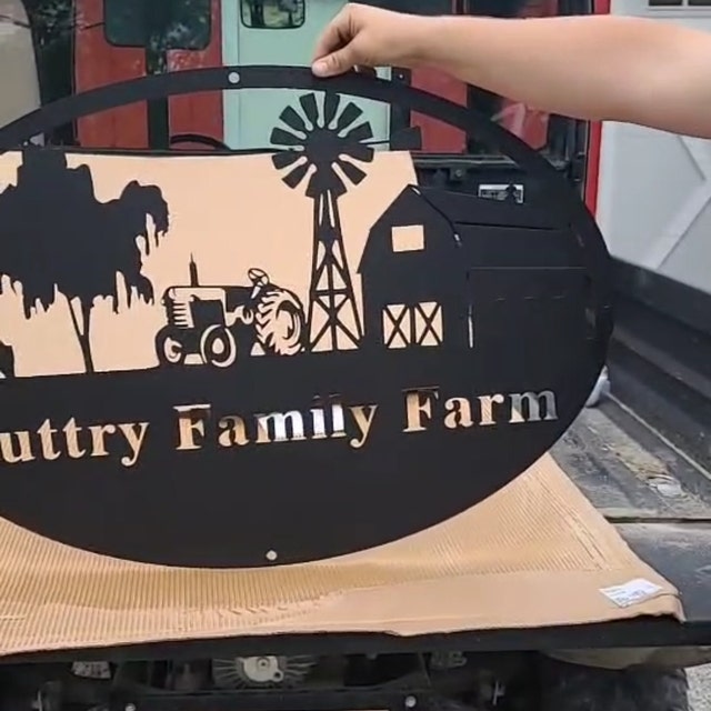 Custom Farm Sign
