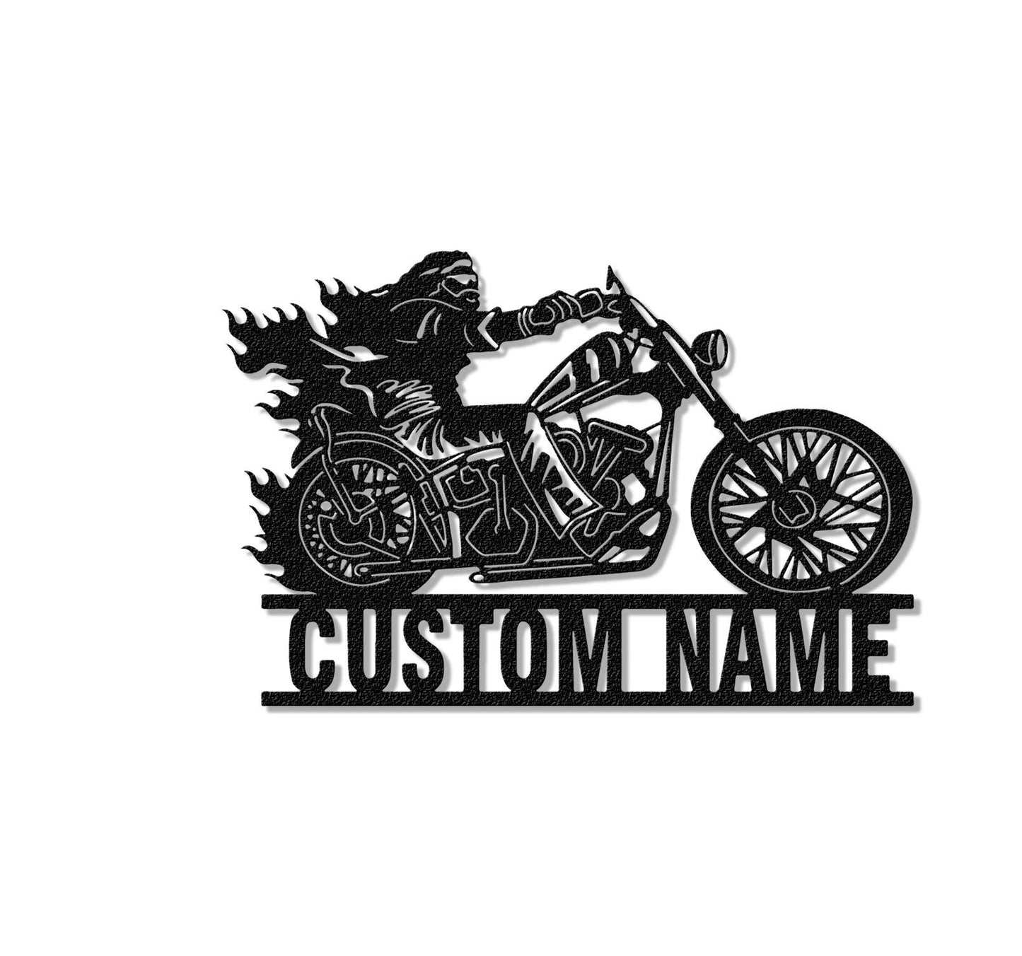 🏍🏍Custom Name Sign For Motorcycle Lovers