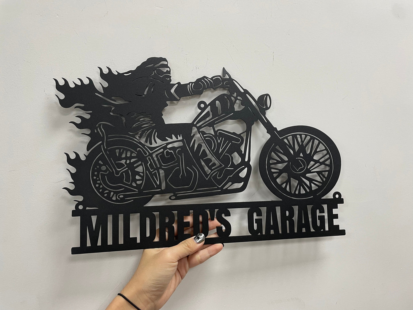 🏍🏍Custom Name Sign For Motorcycle Lovers