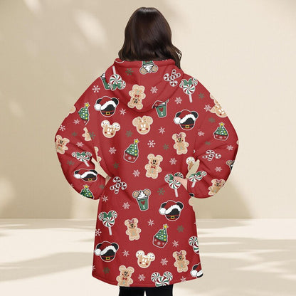 Gingerbread Blanket Hoodie