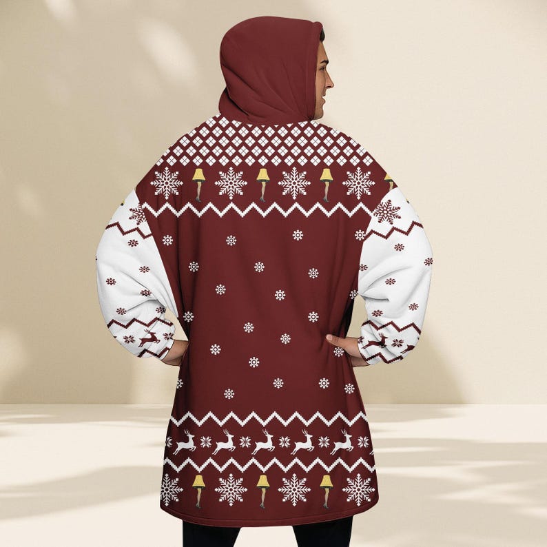 A Christmas Story Hoodie Blanket