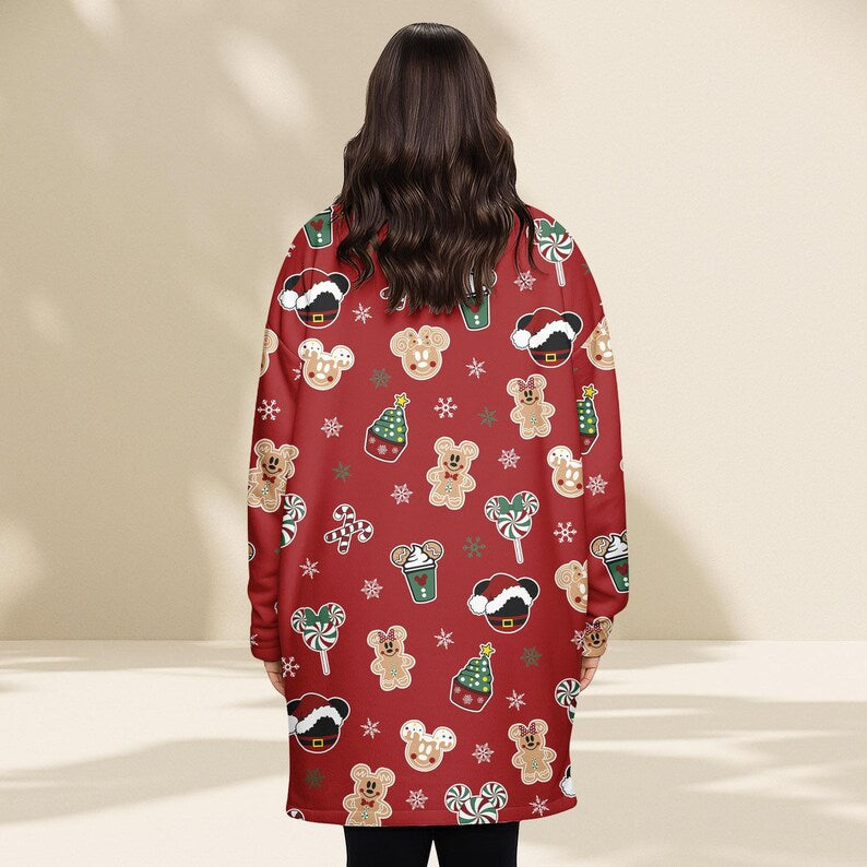 Gingerbread Blanket Hoodie