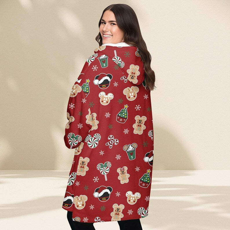 Gingerbread Blanket Hoodie