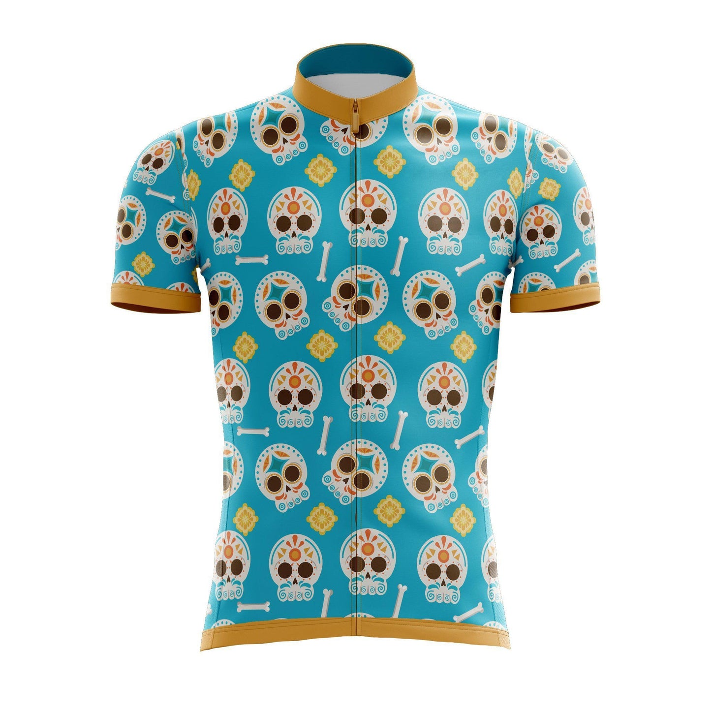 Blue Cinco De Mayo Cycling Jersey
