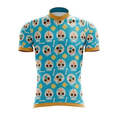 Blue Cinco De Mayo Cycling Jersey