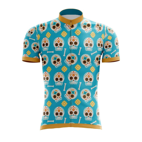 Blue Cinco De Mayo Cycling Jersey