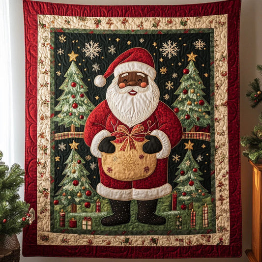 Radiant Black Santa Claus Dreamland