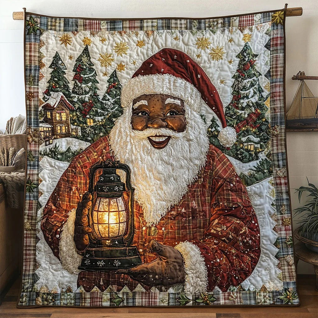 Warm Hugs Black Santa Claus