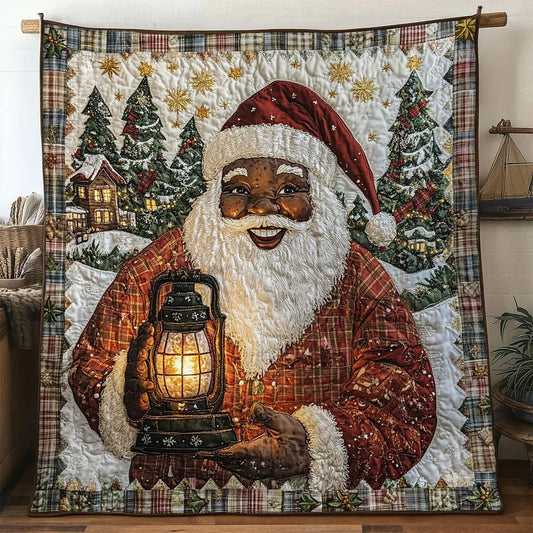 Warm Hugs Black Santa Claus