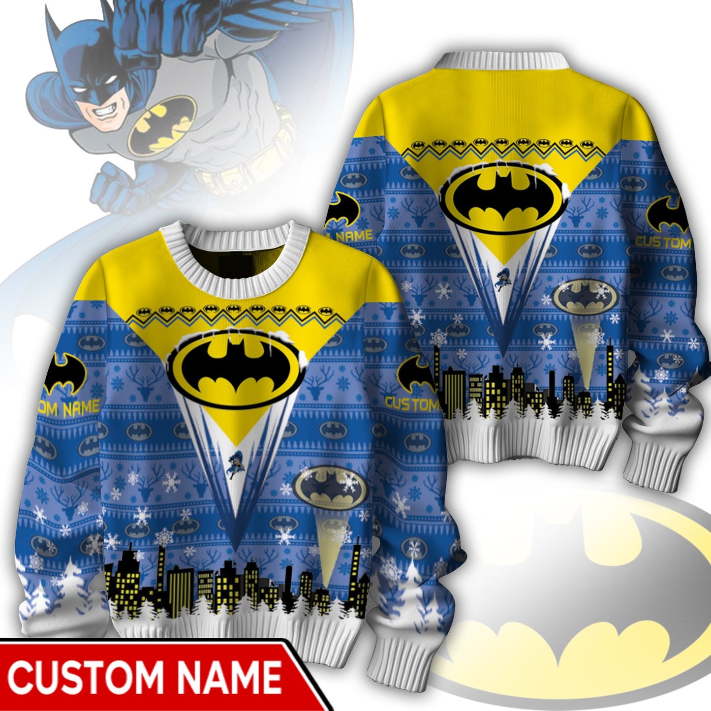 BTM Premium 3D Ugly Sweater