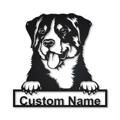 Personalized Appenzeller Sennenhund Dog Metal Sign Art