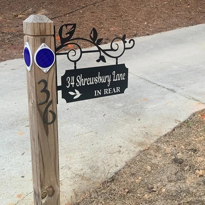 Custom Gift for Gardener, Metal Personalized Garden Sign